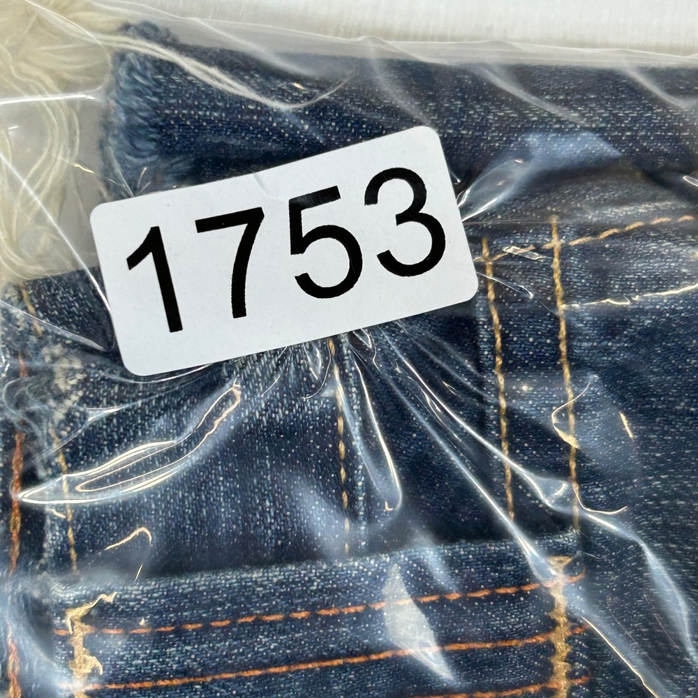 J.Crew Distressed Denim Mini Skirt Dark Wash Raw Hem 71902 Womens Size27 - Picture 8 of 8